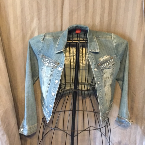 Apple Bottoms Other - Apple bottoms jean jacket L